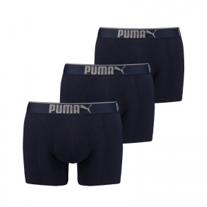 LIFESTYLE SUEDED COTTON BOXER 321 NAVY